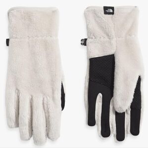 The North Face Women's Osito Etip Touchscreen Compatible Gloves - Vintage White